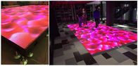 Sàn khiêu vũ LED P6.25 trong nhà cho câu lạc bộ đêm dj, mật độ quét 1/5 Điều khiển WIFI